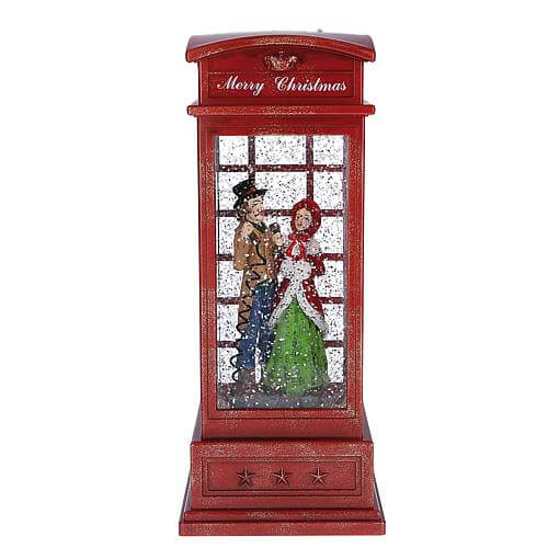 LED Telefonzelle 'Charles Dickens Style' 4368-550