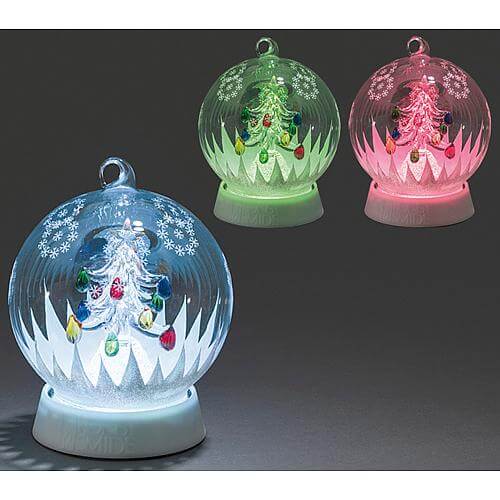 LED-Glaskugel Weihnachtsbaum 3407-000