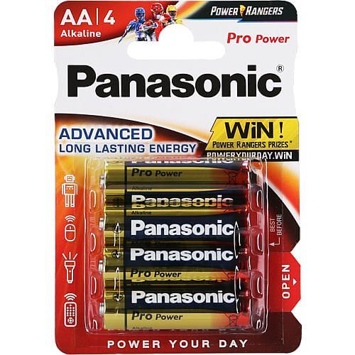 PANASONIC Mignon LR6 Batterie 1,5V ALKALINE PRO POWER