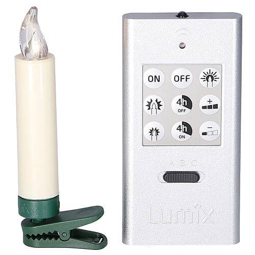 Lumix Superlight Mini elfenbein 12er-Set Krinner 75522