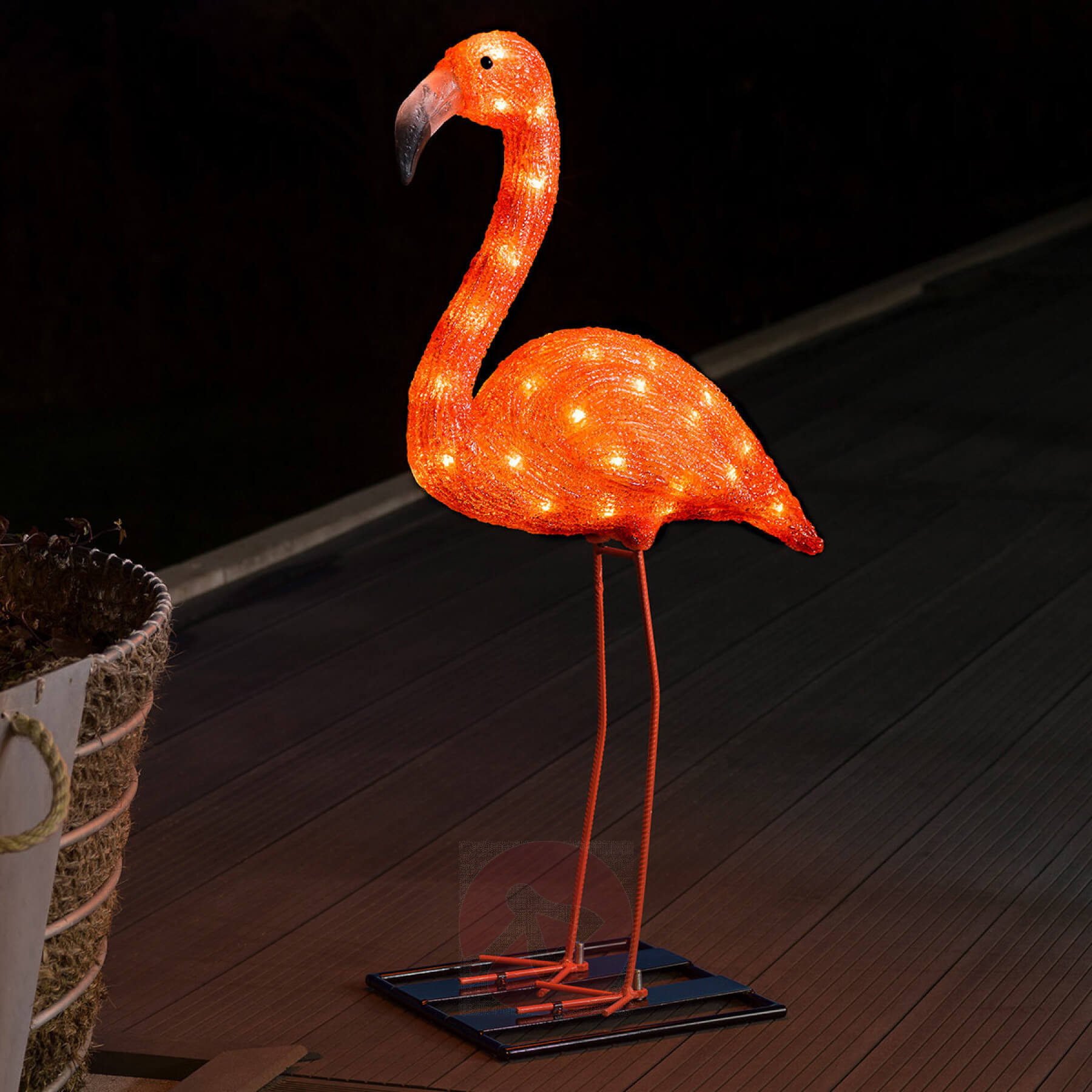 Konstsmide 6272-803 LED Acryl-Flamingo