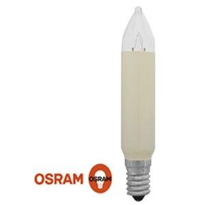 Osram 6141-10 Schaftkerzen elfenbein 15V/7W E14 - 10er Pack