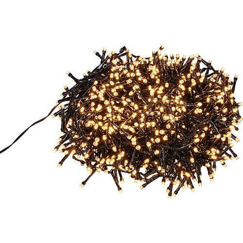 Micro LED Clusterlichterkette 1500 ww LED 3871-100