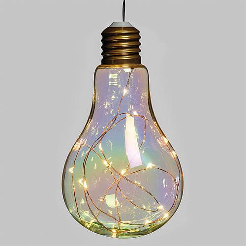 LED-Glas-Leuchte Birne 45514