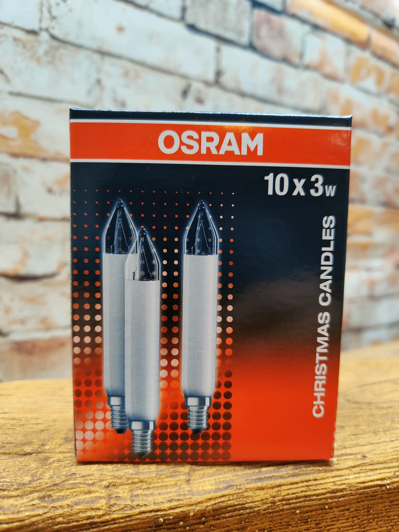 Osram Schaftkerzen 6131-10 15V/3W E10 - 10er Pack