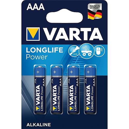 VARTA LONGLIFE Power AAA Batterien Micro 1,5V LR03