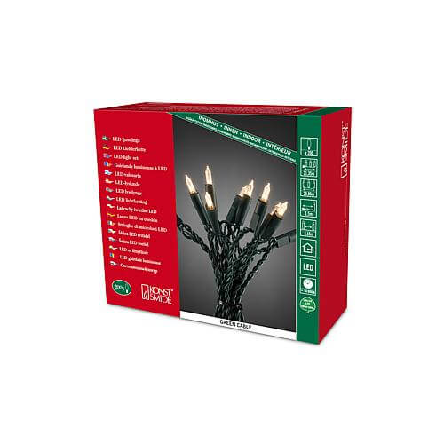 Konstsmide LED-Minilichterkette " Onestring " 200 LEDs 6306-120 warmweiß