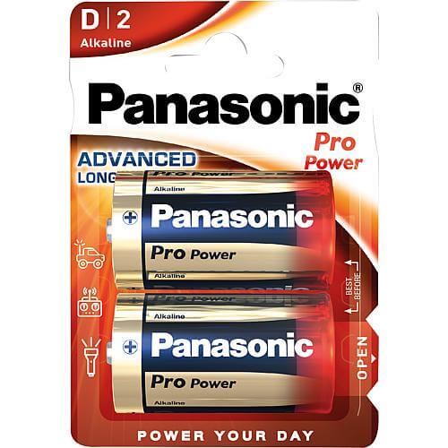 PANASONIC Mono Batterie ALKALINE PRO POWER