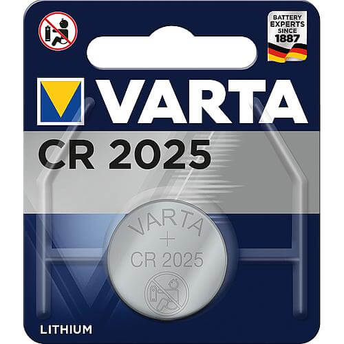Lithium-Zelle Varta CR 2025