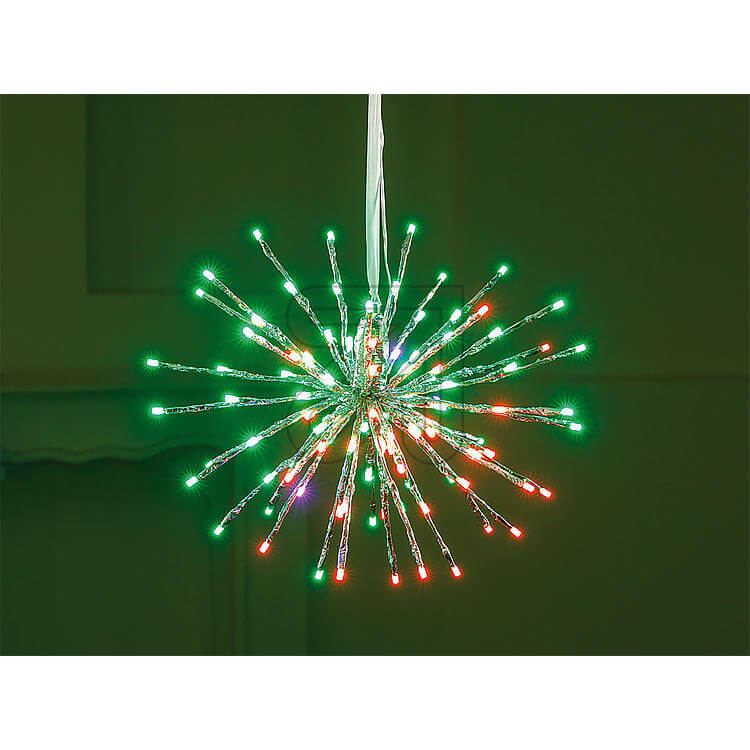 RGB-LED-Stern "Twig Ball" 120 farbwechselnde LED 40717