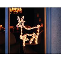 LED-Rentier-Fensterbild-Rentier-beleuchtete-Weihnachtsdekoration-Fensterbild-beleuchtet