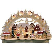 Schwibbogen-Weihnachtsstadt-aus-Holz-Batteriebetrieb-3-Mignon-mit-Batteriefach-Schalter-und-Netzanschluss-4-5V-im-Fuss-LED-Lampen-warmweiss-beleuchteten-H-usern-Baum-Weihnachtsmann